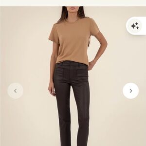 Kut from the Kloth Reese Coated Straight Leg // Sz 6